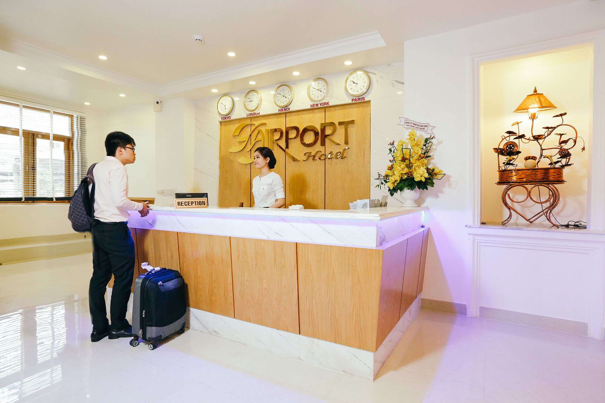 The Airport Hotel Ho Chi Minh-staden Exteriör bild